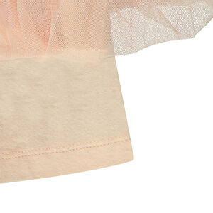 Jupe plissée en tulle avec élastique brillant 