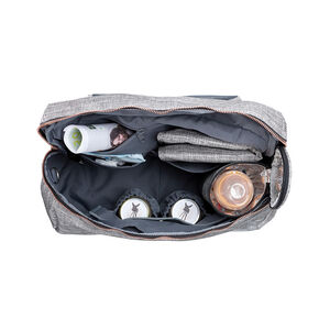 Sac à langer Glam Rosie - Anthracite glitter 