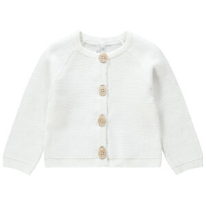 Gilet en tricot avec boutons effet corne 