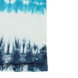 Junior - Tee-shirt manches courtes en jersey effet shibori avec inscription printée 