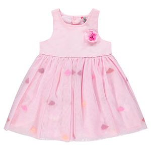 Robe en tulle avec pompons 