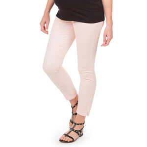 Pantalon 7/8 de grossesse avec ceinture croisée 
