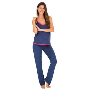 Débardeur homewear de grossesse imprimé fantaisie 