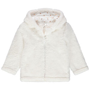 Gilet à capuche en sherpa 