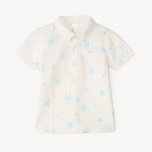 Chemise manches courtes motif étoiles de mer pour bébé garçon 