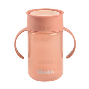 Tasse d'apprentissage 360° rose 