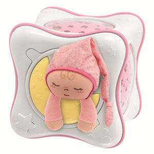 Veilleuse Cube Arc-en-Ciel - Rose 