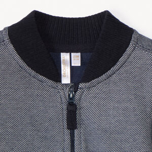 Gilet en maille piqué à col Teddy pour bébé garçon 