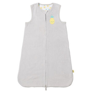 Turbulette éponge doublée jersey avec patch fruit 