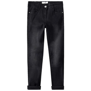 Jean effet used avec broderies au dos  