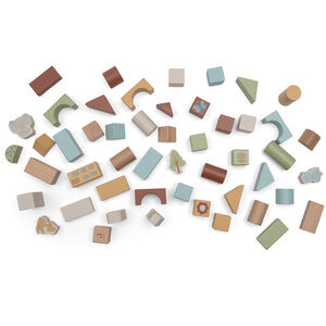 Set de 50 blocs en bois Jollies 24m+ 