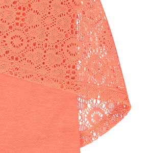 Junior - Débardeur en jersey avec superposition en dentelle  