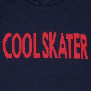 Pull en tricot fin avec motif jacquard 