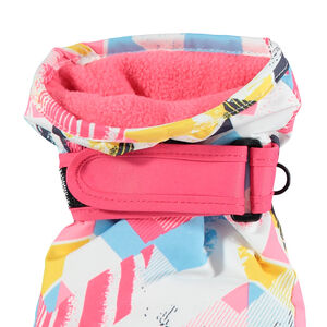 Junior - Gants de ski à imprimés géométriques 