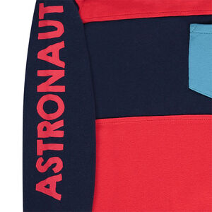 Sweat à capuche en molleton avec inscription printée  