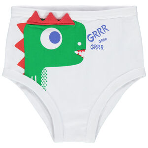 Slip en coton print dinosaure  