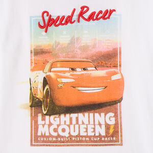 T-shirt manches courtes 1/2 oversize Flash McQueen Disney-Pixar garçon 