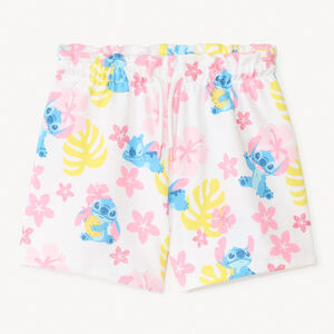 Short imprimé Stitch Disney fille 