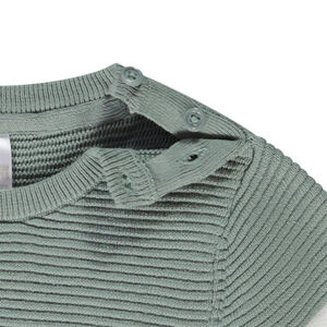 Pull en tricot fantaisie rayé pour bébé garçon 