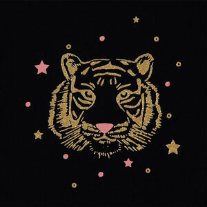 Junior - Sous-pull à col roulé et motif fantaisie 