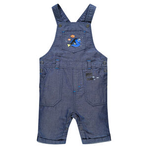 Salopette en chambray Disney/Pixar print Dory 