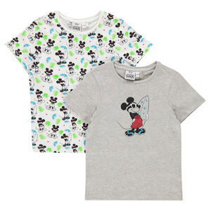 Lot de 2 tee-shirts manches courtes Disney print Mickey 