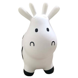 Vache Skippy gonflable Blanc 12M 
