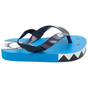 Tongs élastiquées imprimées requin 