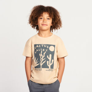 T-shirt manches courtes print cactus garçon 