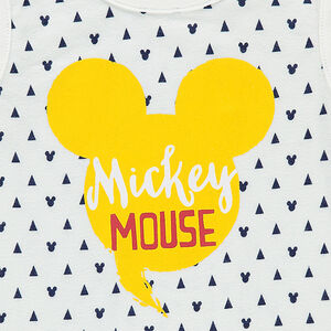 Ensemble Disney avec débardeur print Mickey et bermuda 