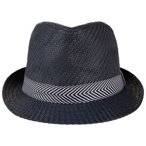 Borsalino tressé avec galon tissé garçon 