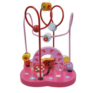 Jeu spirale en bois - Papillon 