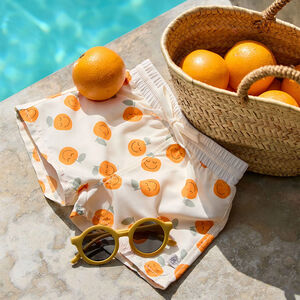 Short de bain T74/80 (7-12 mois) Orange Sea Salt 
