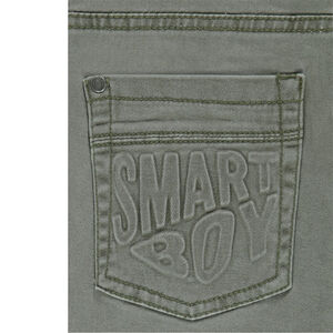 Junior - Pantalon surteint effet crinkle avec inscription reliefée 