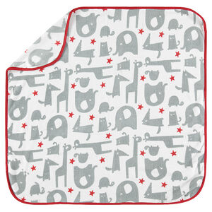 Couverture en polaire à imprimé fantaisie 