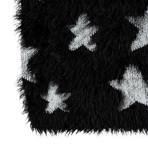 Junior - Pull en tricot poil avec étoiles contrastées all-over 