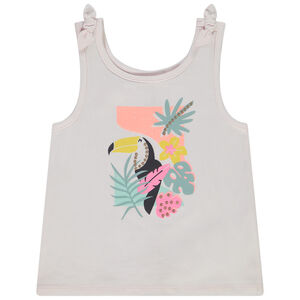 Débardeur print toucan pour bébé fille 