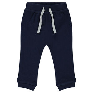 Pantalon de jogging en molleton fantaisie doublé jersey 