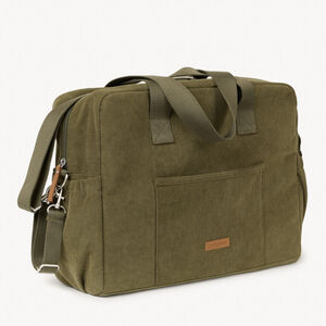 Sac à langer avec poches et bandoulière réglable amovible 