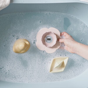 Thermomètre de bain Lotus Old pink 