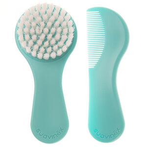 Set brosse et peigne - Bleu 