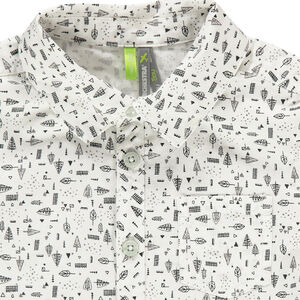 Chemise manches longues avec imprimé fantaisie all-over 