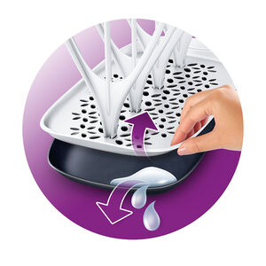 Egouttoir pour biberons - Blanc 