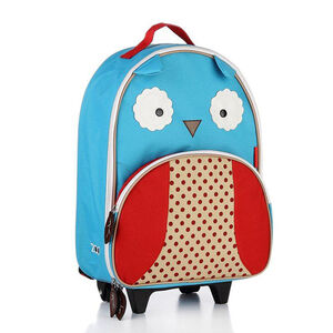 Sac valise à roulettes Zoo - Hibou 