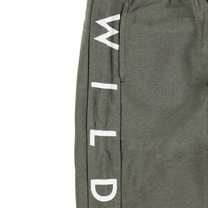 Junior - Bermuda en molleton avec inscriptions sur les côtés 