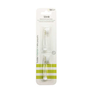 Lot de 2 brosses de rechange pour brosse à dents électrique Sonïk 36M 
