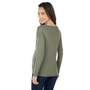 Tee-shirt manches longues de grossesse avec borderie florale 