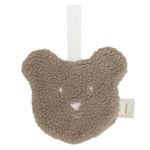 Doudou Attache-sucette Bear Chocolate 