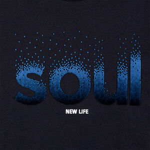 Junior - Tee-shirt manches longues en jersey effet 2 en 1 avec mot printé 