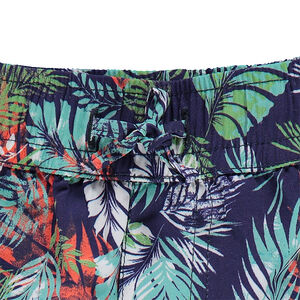 Junior - Short de bain imprimé tropical 